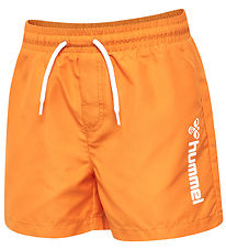 Hummel Shorts de Bain - HmlBONDI - Kaki Orange