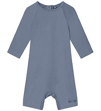 Mini A Ture Coverall Swimsuit - UV50+ - Goldie - China Blue