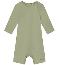 Mini A Ture Coverall Swimsuit - UV50+ - Goldie - Oil Green