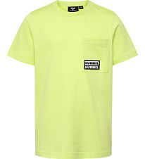Hummel T-Shirt - hmlRock - Sunny Citron
