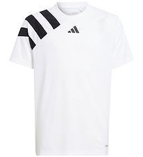 adidas Performance T-paita - Fortore23 JSY - Valkoinen/Musta