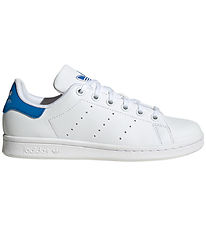 adidas Originals Kengt - Stan Smith J - Valkoinen/Sininen