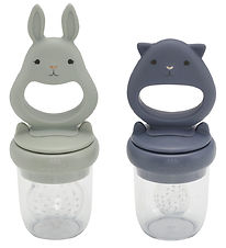 Konges Sljd Food Feeders - 2-Pack - Onyx