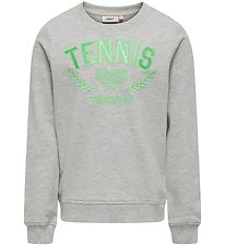 Kids Only Collegepaita - KogVilla - Light Grey Melange/Tennis