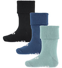 Hummel Chaussettes de Bb - 3 Pack - HmlSora - Blue Surf