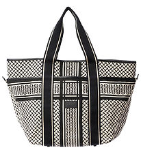 Lala Berlin Ostoskassi - East West Tote Marin - Heritage Stripe