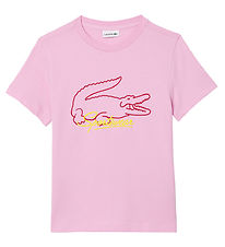 Lacoste T-paita - Vaaleanpunainen