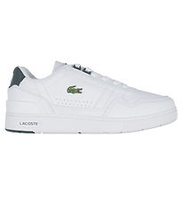 Lacoste Shoe - T-Clip 0121 - White/Dark Green