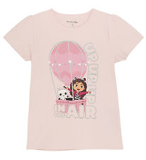 Minymo T-paita - Gabby's Dollhouse - Vaaleanpunainen Dogwood