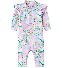 Name It Coverall Swimsuit - NmfZila - UV40+ - Orchid Petal