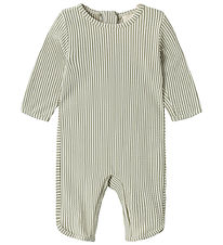 Lil' Atelier Coverall Swimsuit - NbmFondo - UV40+ - Dried Sage
