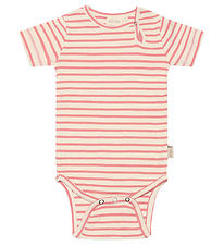 Petit Piao Bodysuit s/s - Rib - Modal - Sea Shell Pink