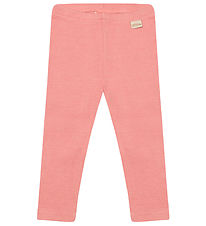 Petit Piao Leggings - Rib - Modal - Sea Shell Pink