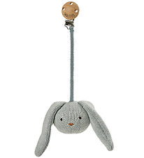 Smallstuff Jouet de Poussette - Lapin - Soft Blue