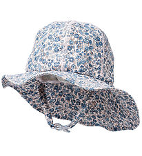 Wheat Bonnet de Bain - UV40+ - Blue Flower Prairie av. Velcro