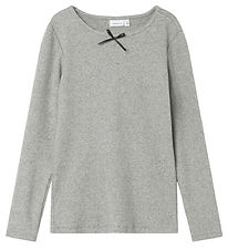 Name It Blouse - NkfFionea - Grey Melange