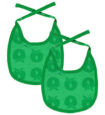 Småfolk Haklapp - 2-pack - Apple Green