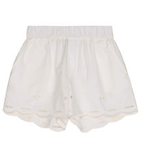 Stella McCartney Kids Shorts - Ivory m. Hålmönster