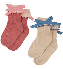 Konges Sljd Chaussettes - 2 Pack - Bow Mix