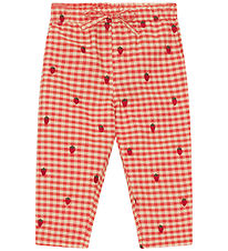 Flss Trousers - Molly - Berry Gingham