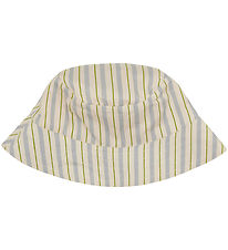 Flöss Bucket Hat - Bobby - Blue/Green Stripe