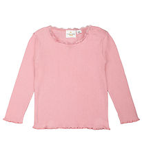 The New Siblings Blouse - Rib - TnsKrista - Roze Nectar