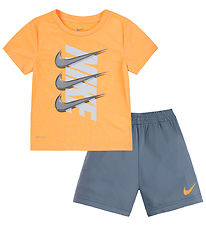 Nike Shorts Set - T-Shirt/Shorts - Rauch Grey