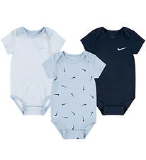 Nike Bodysuits k/ - 3-Pack - Cobalt Bliss Heather