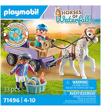 Playmobil Chevaux de Cascade - Chariot  poneys - 71496 - 33 Par
