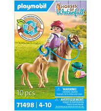 Playmobil Chevaux De Cascade - Enfant avec Pony et Poulain - 714
