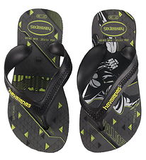 Havaianas Baðsandalar - Kids Max Herois - Svart/Gult