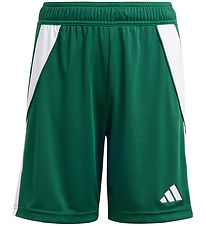 adidas Performance Shorts - Tiro24 SHO Y - Green/White