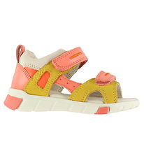Ecco Sandals - Mini Stride - Coral/Multicolour