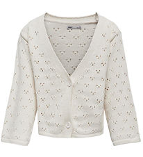 Kids Only Cardigan - Knitted - CookIna - Cloud Dancer w. Pointel