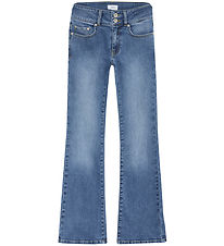 Grunt Trousers - Cancas Low Flare - Blue