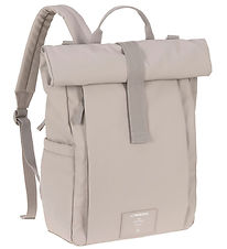 Lässig Changing Bag - GRE Rolltop Up Backpack - Taupe