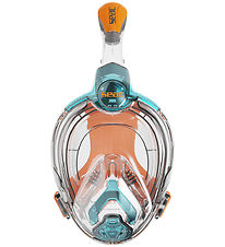 Seac Snorkel Mask - Libera Junior - Aquamarina/Orange