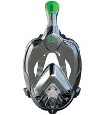 Seac Snorkel Mask - Libera S/M - Black/Lime