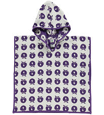 Småfolk Badponcho - Purple Heart