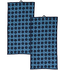 Småfolk Handduk - 2-pack - 50x100 - Blue Grotta