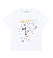 GANT T-Shirt - Surf Academy - Wei