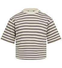 Sofie Schnoor T-Shirt - Rib - Steel Grey