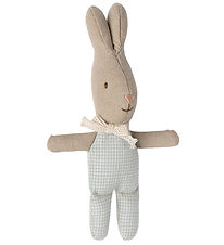 Maileg Rabbit - My - Light Blue/Check