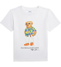 Polo Ralph Lauren T-Shirt - Wit m. Knuffel
