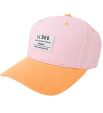 Lil' Boo Copenhagen Casquette - Organic Snapback bloc - Rose/Ora