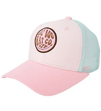 Lil' Boo Copenhagen Kappe - Trucker - Pink/Turquoise