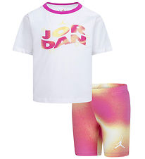 Jordan Shorts Set - Lemonade Stand - Laser Fuchsia