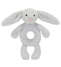Jellycat Hochet anneau - 18x8 cm - Bashful Bunny - Argent