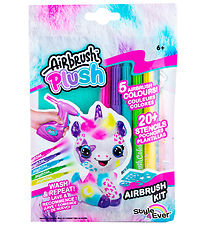 Airbrush Plush Colouring Set - Refill Kit - 5 pcs