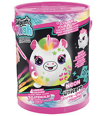 Airbrush Plush Soft Toy - Squish Pals Paint Can - Neon - Assorte